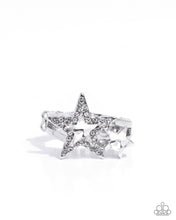Load image into Gallery viewer, I Pledge Allegiance to the Stars ~ White ~ Ring

