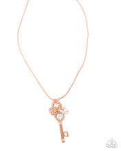 Load image into Gallery viewer, Key to the Kingdom ~ Copper ~ Necklace
