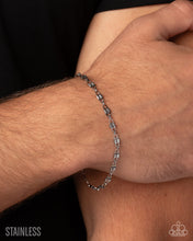 Load image into Gallery viewer, LOCK Band ~ Silver ~ Paparazzi
