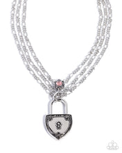 Load image into Gallery viewer, LOCK Show ~ Pink ~ Necklace
