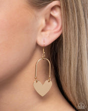 Load image into Gallery viewer, Lady Locket ~ Gold ~ Paparazzi
