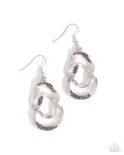 Load image into Gallery viewer, Laid-Back Layers ~ Silver ~ Earring
