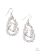 Load image into Gallery viewer, Laid-Back Layers ~ White ~ Earring
