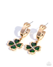 Load image into Gallery viewer, Lavish Luck ~ Green ~ Earring

