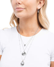 Load image into Gallery viewer, Layered Lineup ~ Silver ~ Paparazzi
