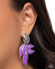 Load image into Gallery viewer, Leafy Lineup ~ Purple ~ Paparazzi
