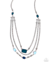 Load image into Gallery viewer, Limitless Luminescence ~ Blue ~ Necklace
