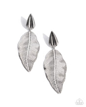 Load image into Gallery viewer, Loamy Leaves ~ Silver ~ Earring
