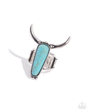 Load image into Gallery viewer, Longhorn Luxe ~ Blue ~ Ring
