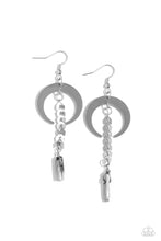 Load image into Gallery viewer, Lounging Laurel - Silver - Earring
