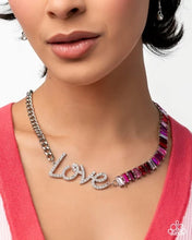 Load image into Gallery viewer, Lovely Contrast ~ Multi Necklace ~ Paparazzi ~ Life of the Party December 2025
