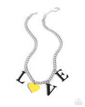 Load image into Gallery viewer, Lovely Lineup ~ Yellow ~ Necklace
