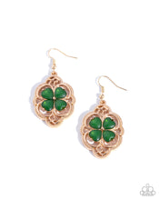 Load image into Gallery viewer, Lyrical Luck ~ Green ~ Earring
