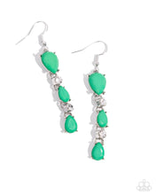 Load image into Gallery viewer, Malibu March - Green - Earring
