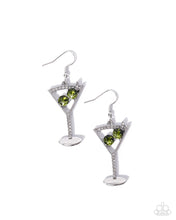 Load image into Gallery viewer, Memorable Martini ~ Green ~ Earring
