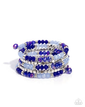 Load image into Gallery viewer, Memorable Masterpiece ~ Blue ~ Bracelet

