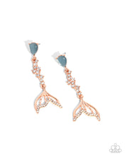Load image into Gallery viewer, Mermaid Motivation ~ Copper ~ Earring
