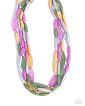 Load image into Gallery viewer, Milky Mambo ~ Green ~ Necklace
