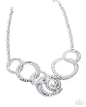 Load image into Gallery viewer, Mismatched Metro ~ White ~ Necklace
