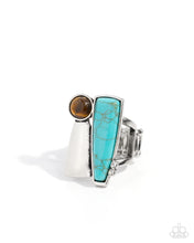 Load image into Gallery viewer, Mixed Method ~ Blue ~ Ring

