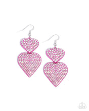 Load image into Gallery viewer, Never Enough Sparkle - Pink - Earring
