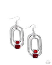 Load image into Gallery viewer, Opulent Operation ~ Red ~ Earring
