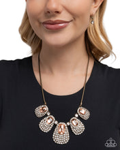 Load image into Gallery viewer, Oval Ovation ~ Brass ~ Paparazzi
