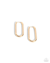 Load image into Gallery viewer, Paramount Paperclips ~ Gold ~ Earring

