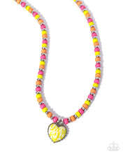 Load image into Gallery viewer, Peaceful Pattern ~ Green ~ Necklace
