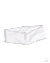 Load image into Gallery viewer, Pearl Prelude ~ White ~ Headband

