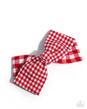 Load image into Gallery viewer, Picnic Pattern ~ Red ~ Hair Accessories 

