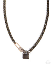 Load image into Gallery viewer, Polished Protection ~ Brass ~ Necklace
