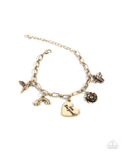 Load image into Gallery viewer, Positive Outlook ~ Gold ~ Bracelet
