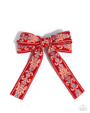 Load image into Gallery viewer, Printed Parlor ~ Red ~ Hair Accessories 
