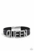 Load image into Gallery viewer, Queen of My Life - Black - Bracelet
