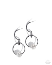 Load image into Gallery viewer, Rebellious Round ~ Black ~ Earring
