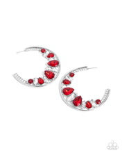 Load image into Gallery viewer, Refined Rewind ~ Red ~ Earring
