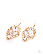 Load image into Gallery viewer, Regal Repetition ~ Gold ~ Earring
