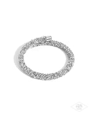 Load image into Gallery viewer, Roll Out The Glitz ~ Silver ~ Paparazzi ~ Bracelet
