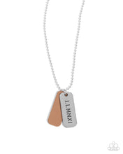 Load image into Gallery viewer, Roman Retrograde ~ Brown ~ Necklace
