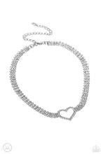 Load image into Gallery viewer, Rows of Romance - White - Necklace
