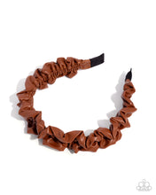Load image into Gallery viewer, Ruffled Rebel ~ Brown ~ Hair Accessories 
