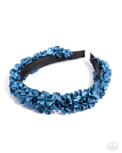 Load image into Gallery viewer, Ruffled Recruit ~ Blue ~ Headband
