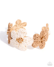 Load image into Gallery viewer, Rustic Raffia ~ Brown ~ Bracelet

