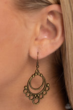 Load image into Gallery viewer, Rustic Rotary ~ Brass ~ Paparazzi
