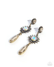 Load image into Gallery viewer, Screaming Sonoran ~ Brass ~ Earring
