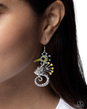 Load image into Gallery viewer, Sea Horse Shimmer ~ Yellow ~ Paparazzi
