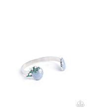 Load image into Gallery viewer, Seashell Splendor ~ Blue ~ Bracelet
