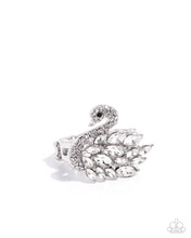 Load image into Gallery viewer, Sensational Swan ~ White ~ Ring
