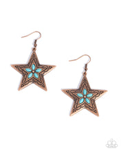 Load image into Gallery viewer, Sheriff Santa Fe ~ Copper ~ Earring
